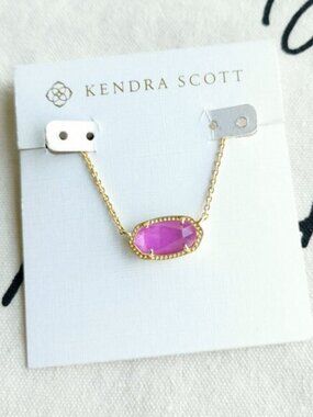 Kendra Scott Necklace - Elisa - Azalea Gold